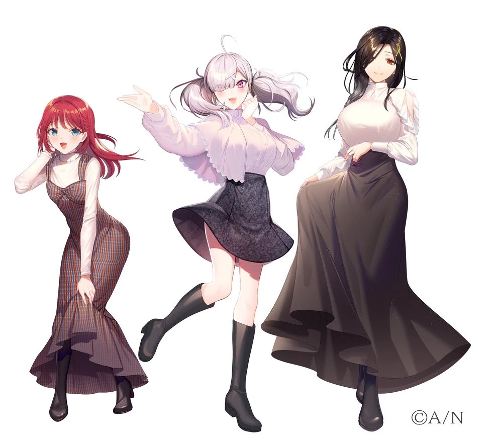 NIJISANJI x dazzlin Illustration by Tsukimoto Aoi