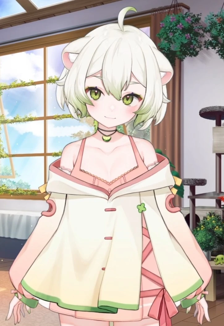 With short hair