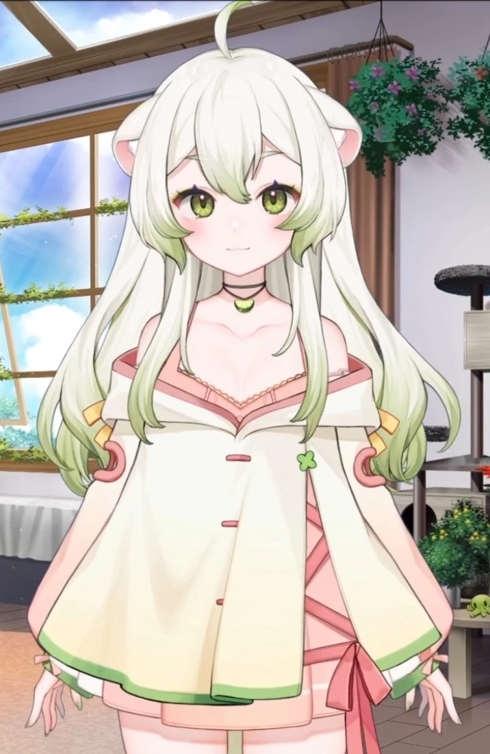 With long hair
