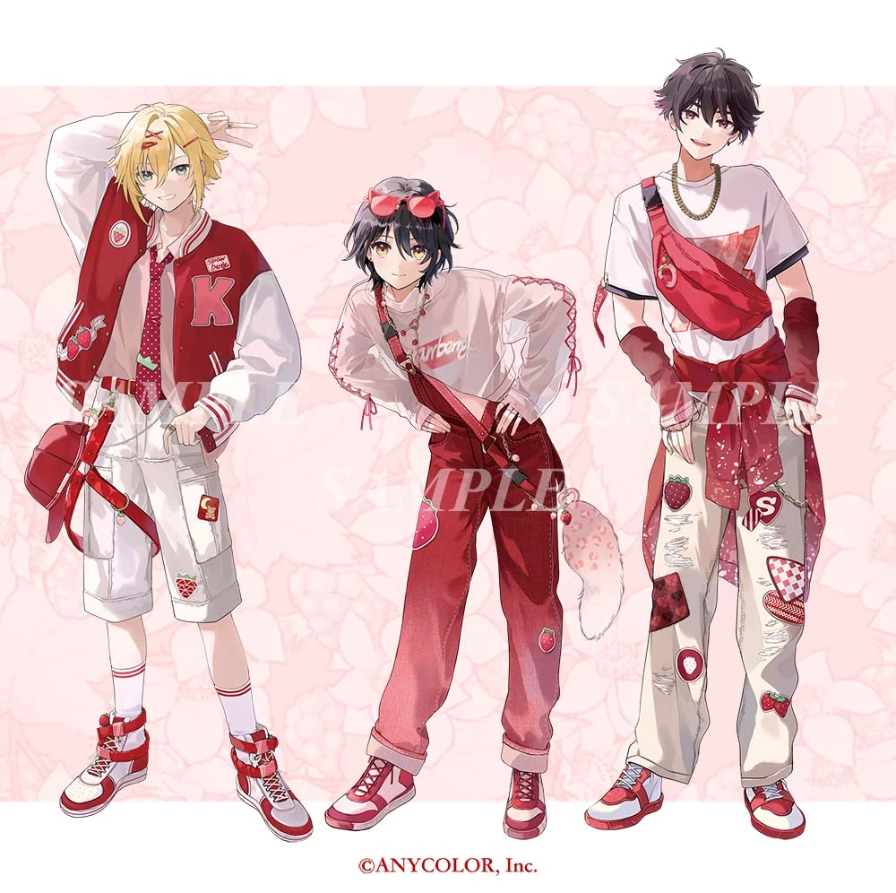 Strawberry Mania Merch Illustration by Mof