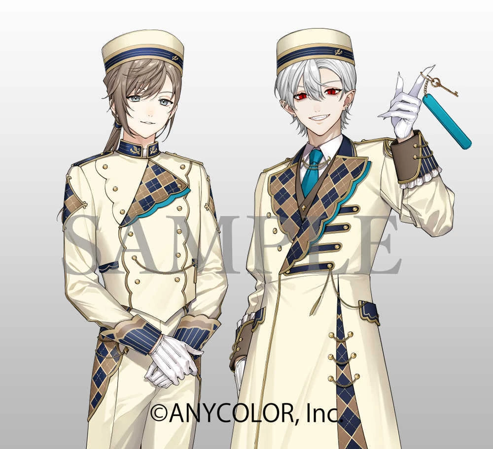 NIJISANJI x Bandai Wafers Card Illustration by Kuronoyuu