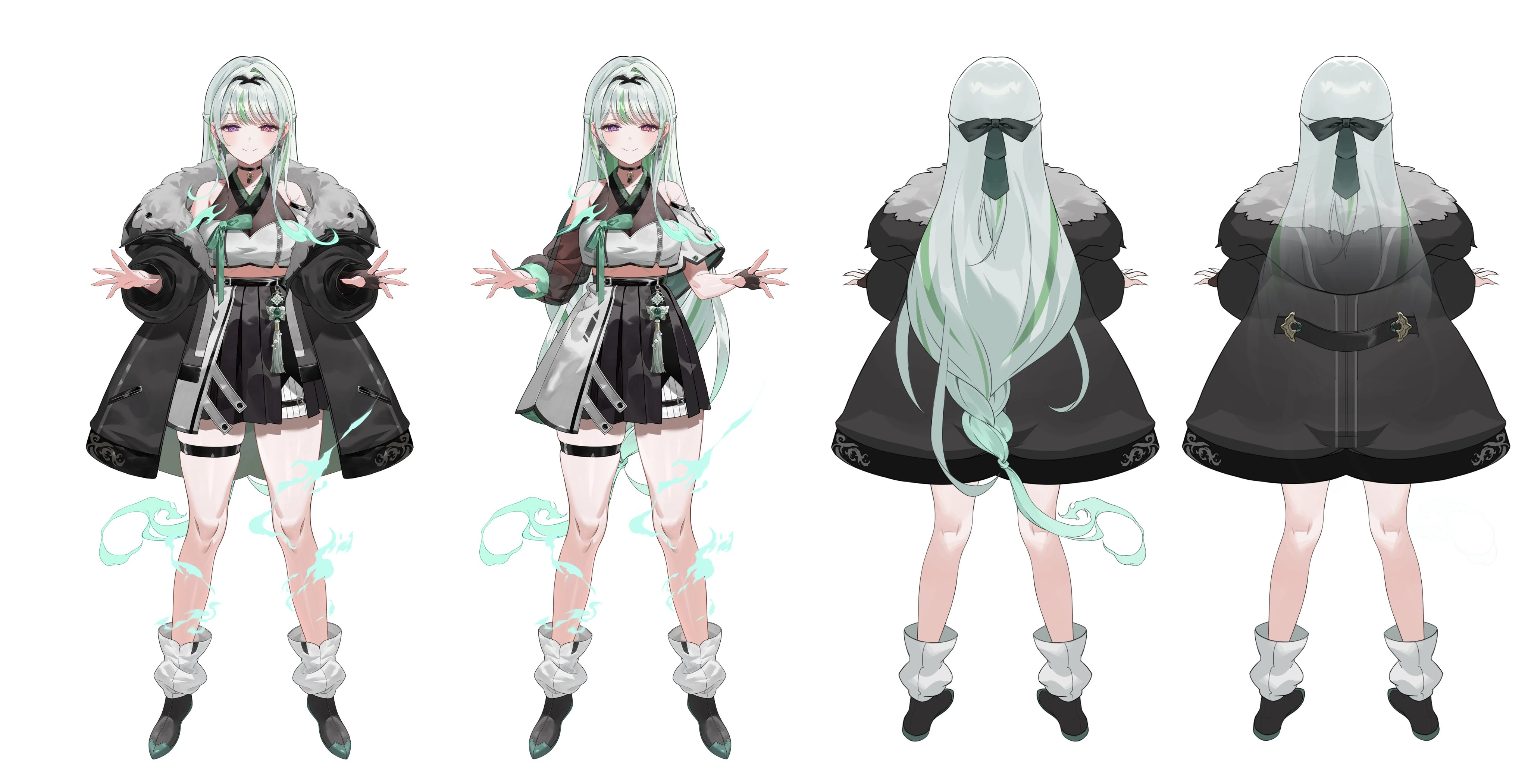 Casual Outfit Reference Sheet