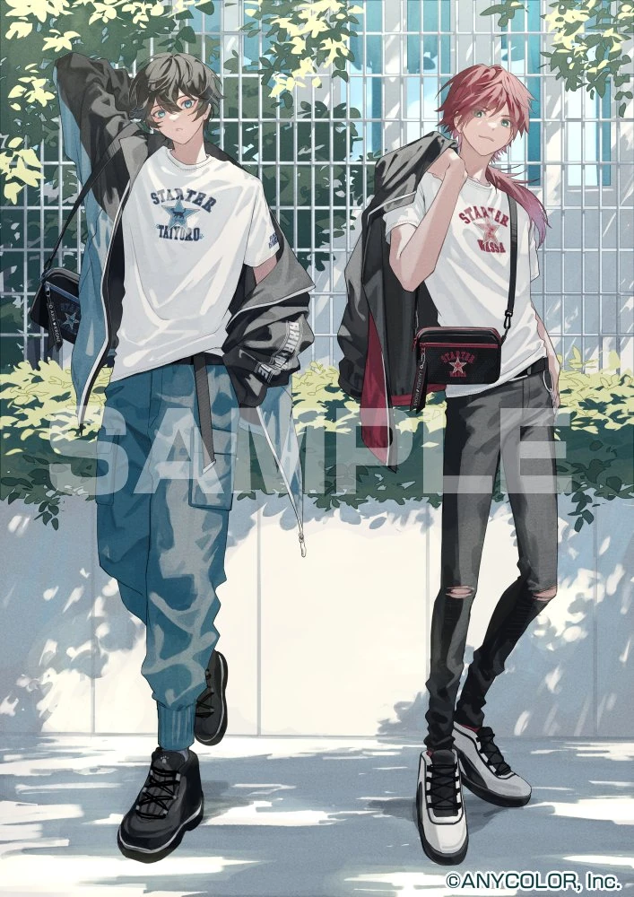 NIJISANJI x STARTER Illustration by Ugonba