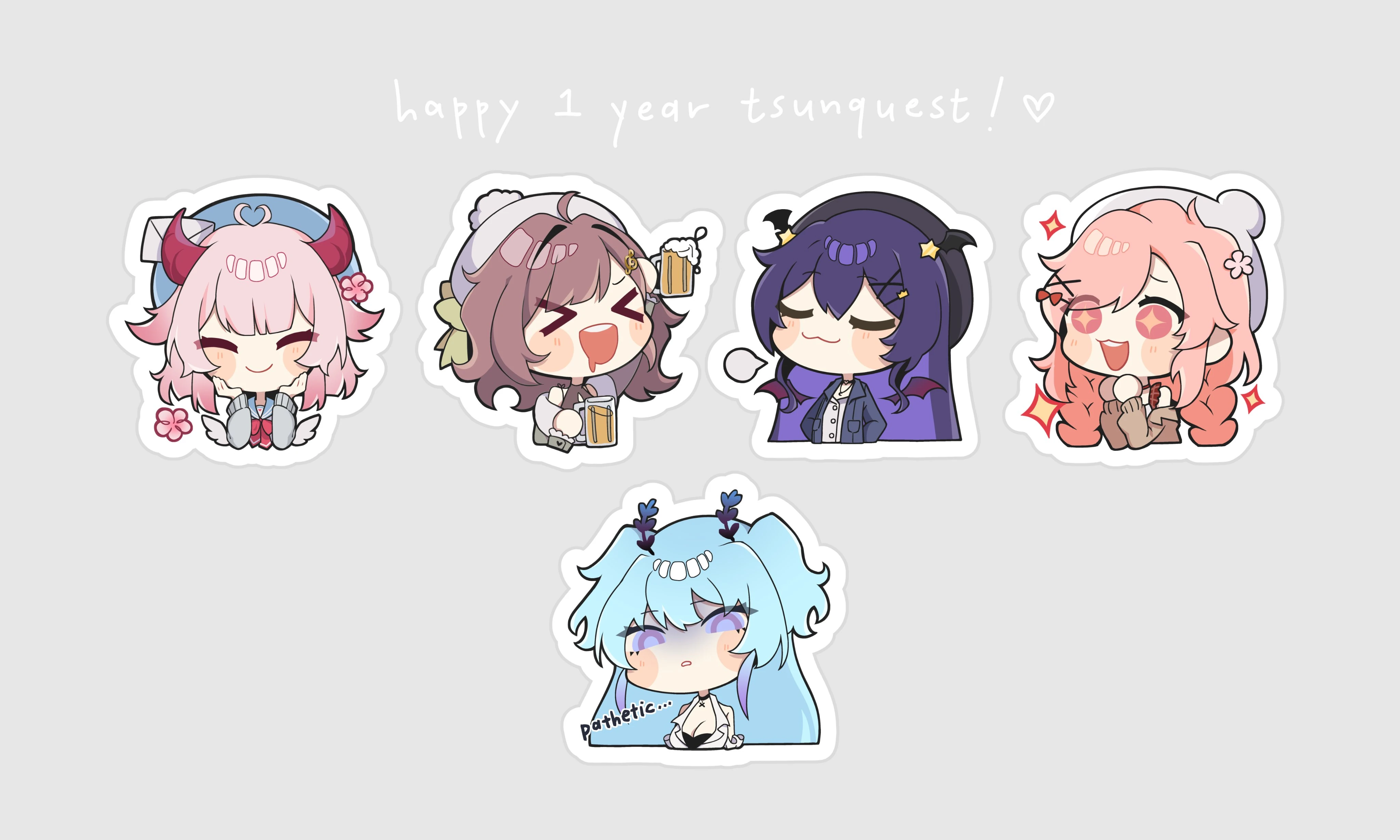 Happy 1 year TsunQuest by Sae