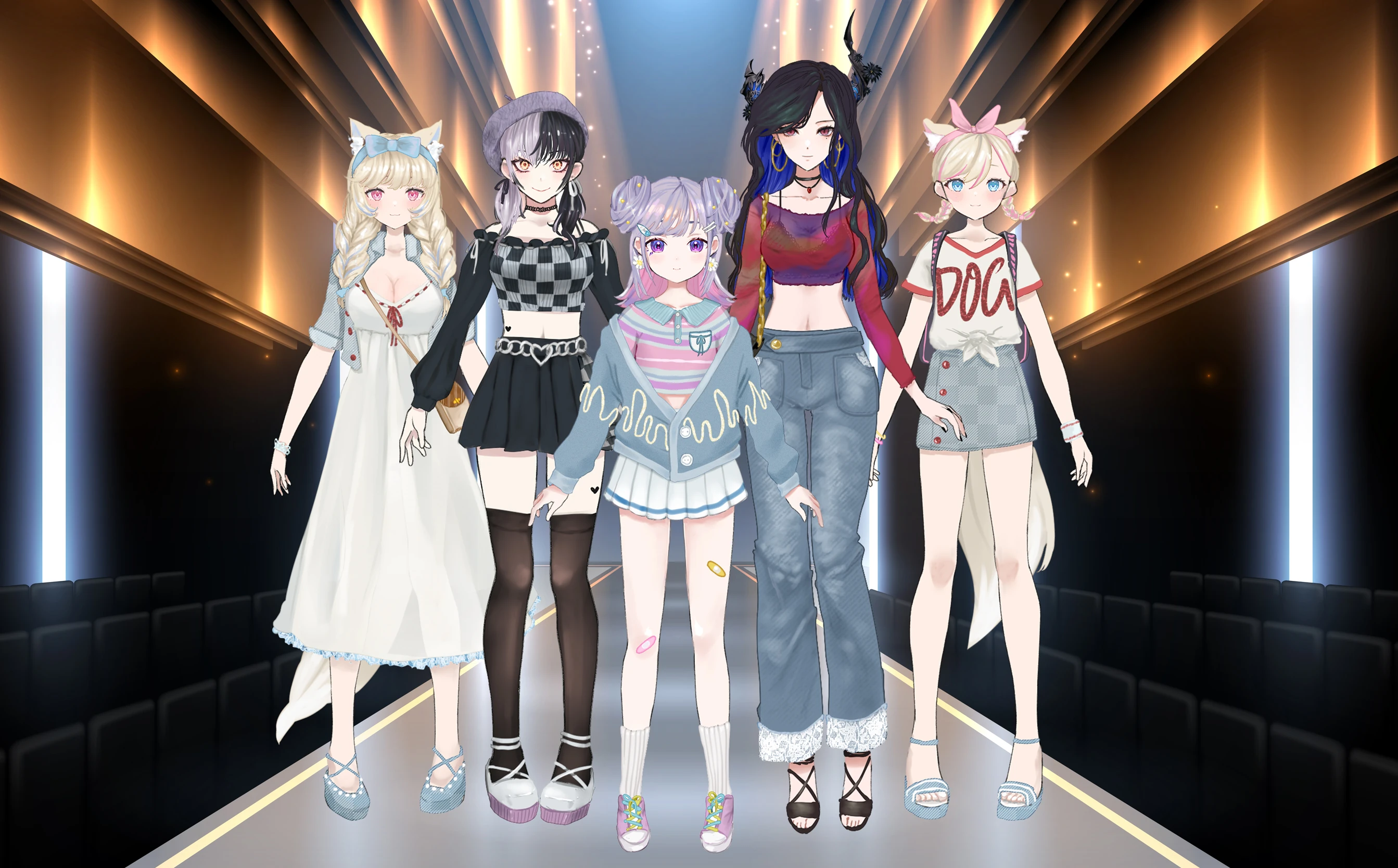 hololive Advent Outfits design<br>by Takanashi Kiara