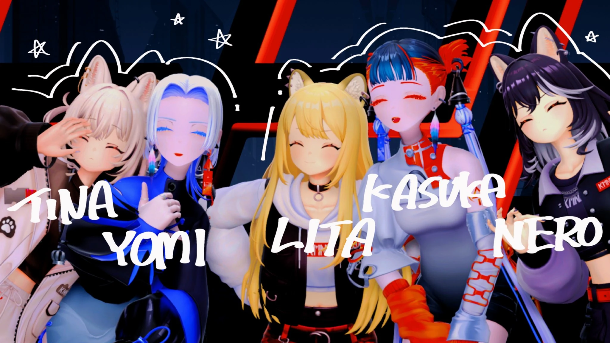 VESPERBELL with KMNZ Tina, Lita, and Nero