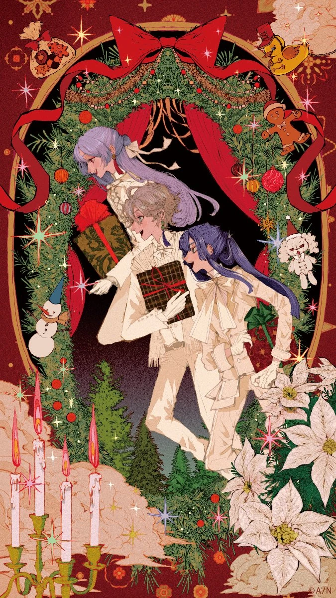 VΔLZ Christmas Illustration<br>by YASHIRO Nanaco
