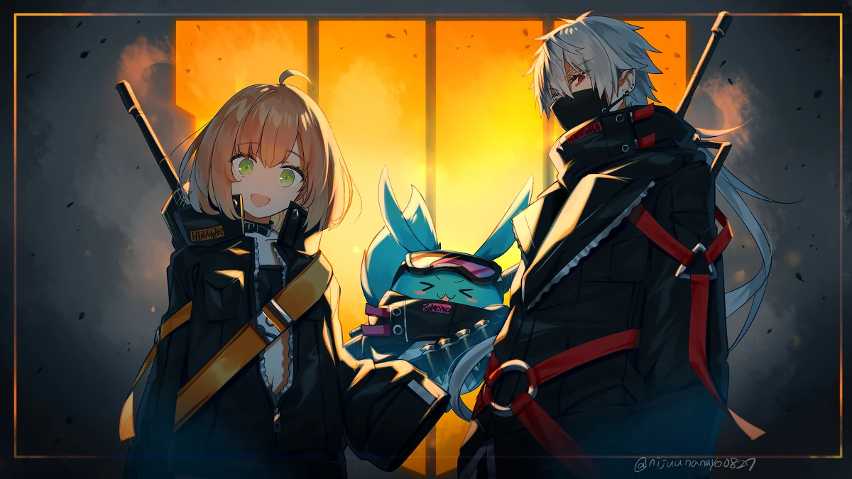 Kumamossan Call of Duty: Modern Warfare Illustration<br>by Ninahachi