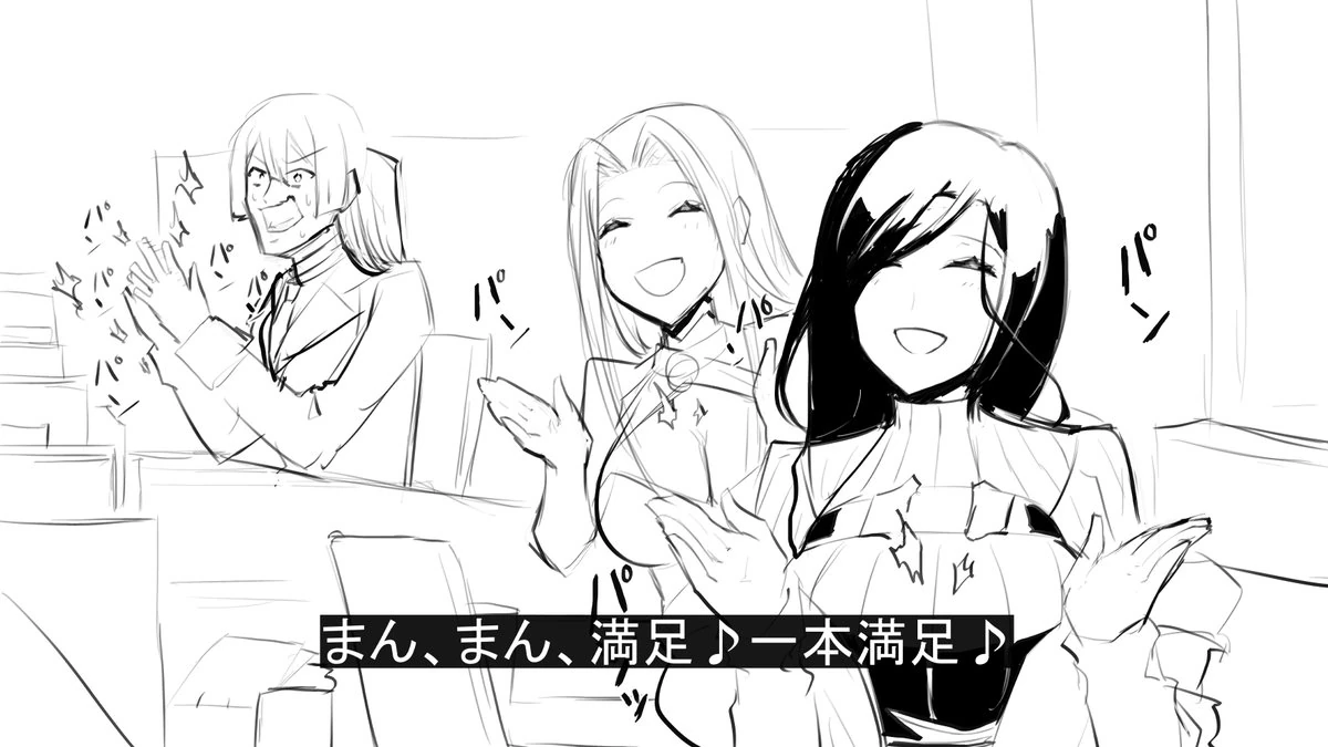 Luis Cammy, Shirayuki Tomoe, and Nagao Kei by KURI