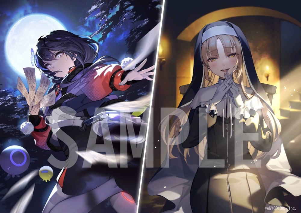 NIJISANJI Secret Side Voice Illustration by ecu
