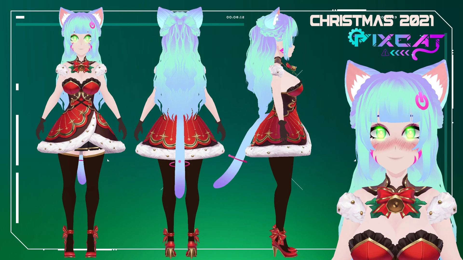 3D Christmas 2021 Outfit
