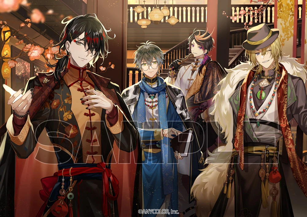 NIJISANJI EN x BANDAI NAMCO Goods Illustration by KANOSE