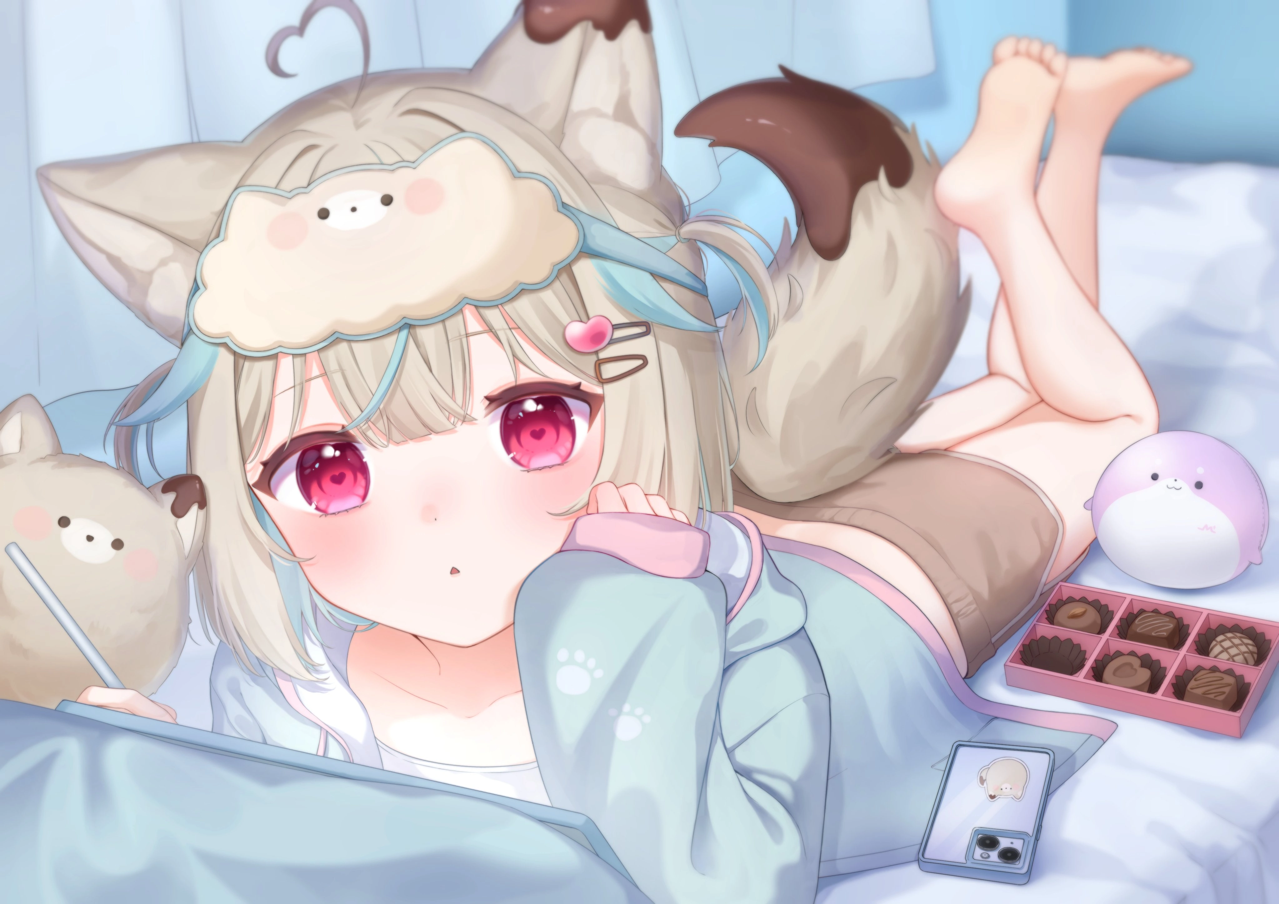 Pajama Self-portrait