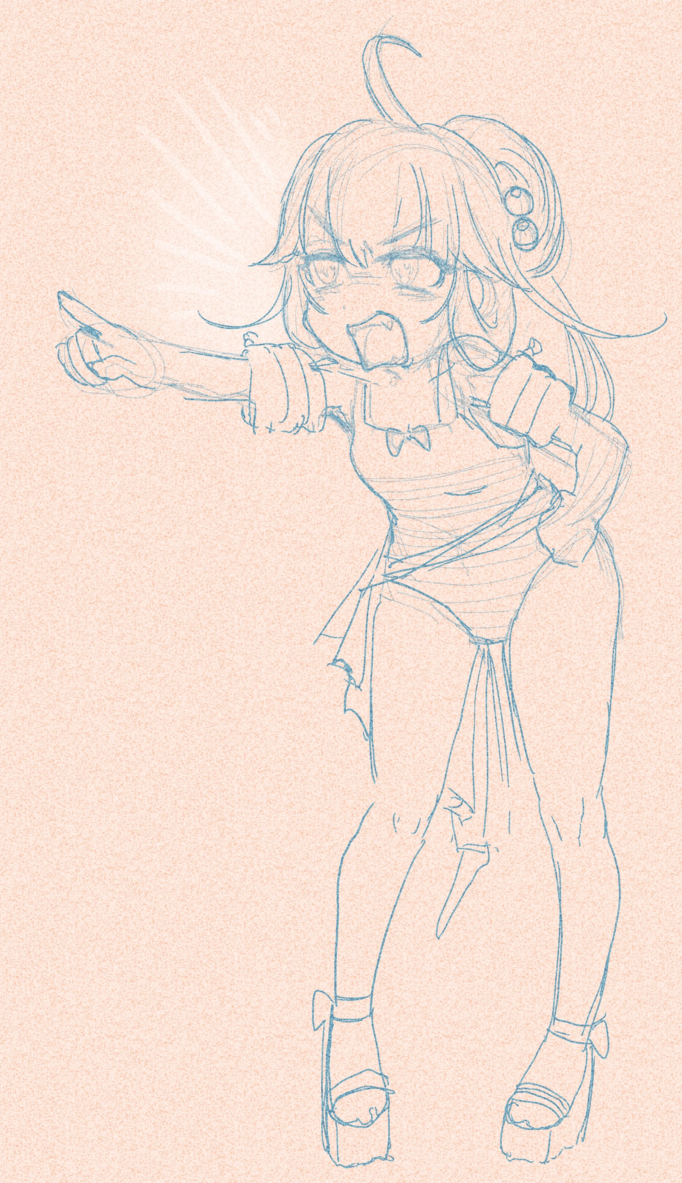 Bikini sketch<br>by Sava Safari