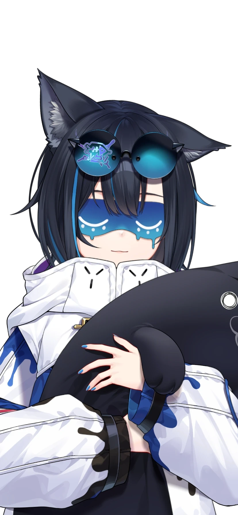 Streetwear Outfit With Eye Mask and Pillow