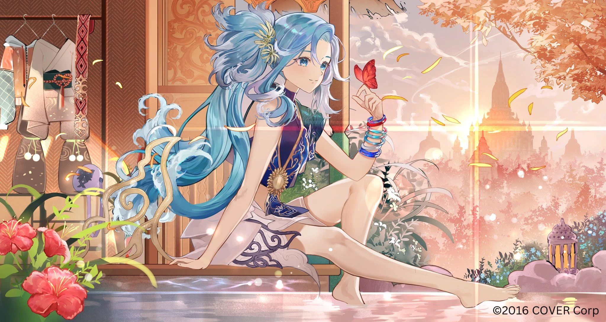 Ending Screen Illustration<br>by moehime