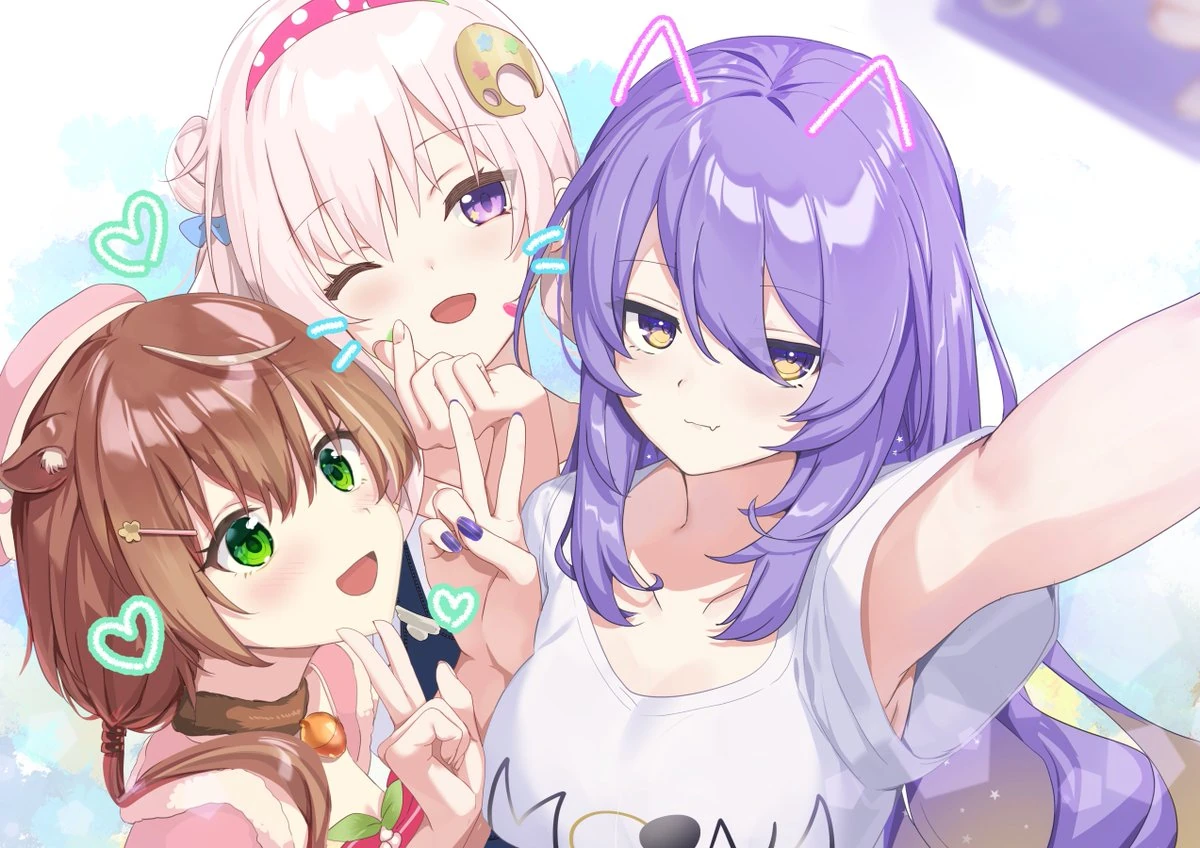 Moona Hoshinova 2024 Birthday Illustration<br>by Nyori