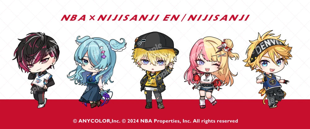 NBA and NIJISANJI, NIJISANJI EN Collaboration by Tama