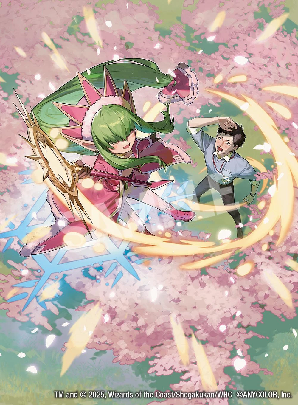 "Sakurakaze Fairy Staple" Card From "Otherworldly Super Beast User" Pack<br>by Suwada