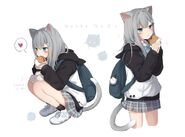 Nachoneko Eating Burger