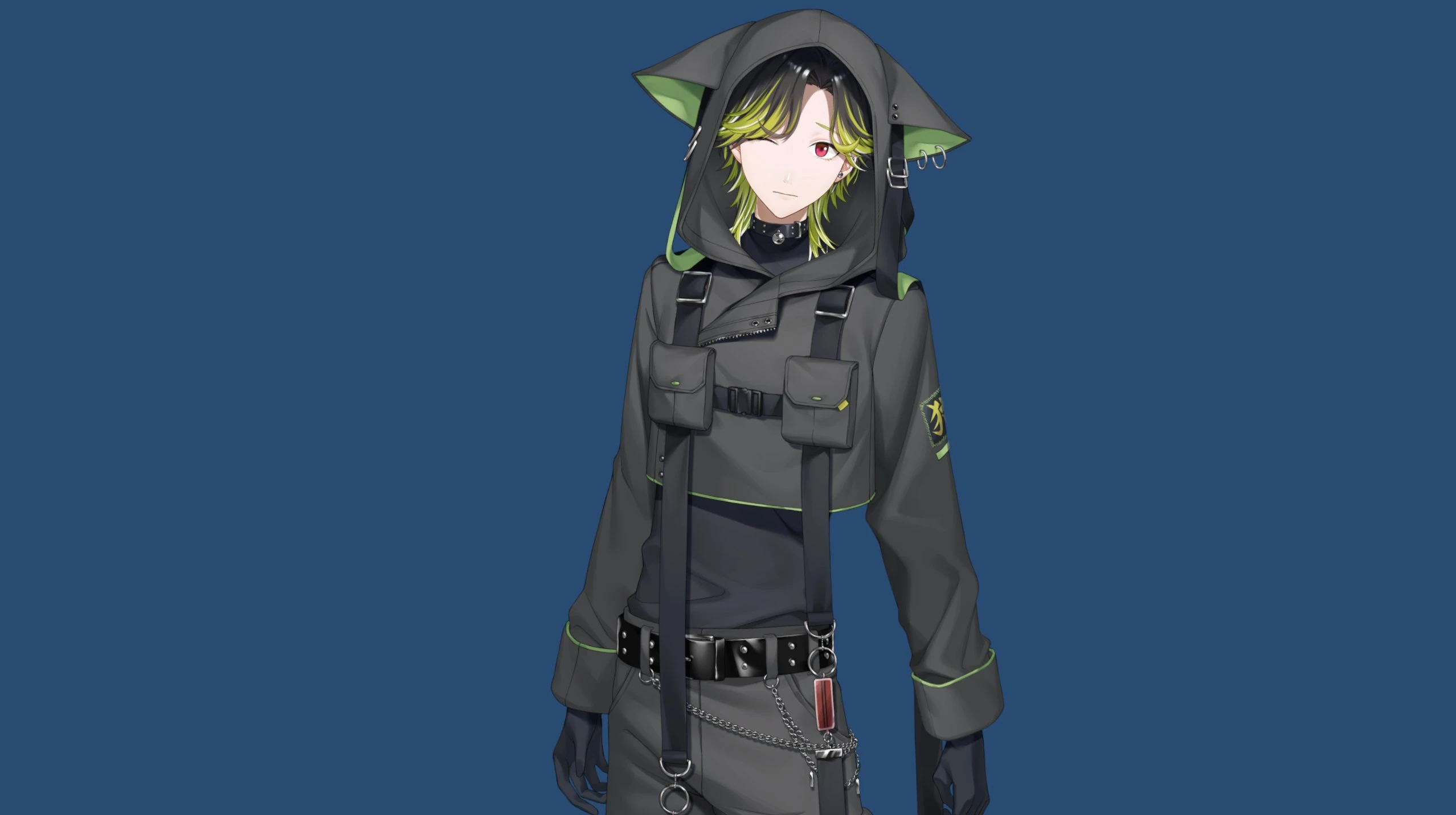 Techwear Outfit (Hood On)