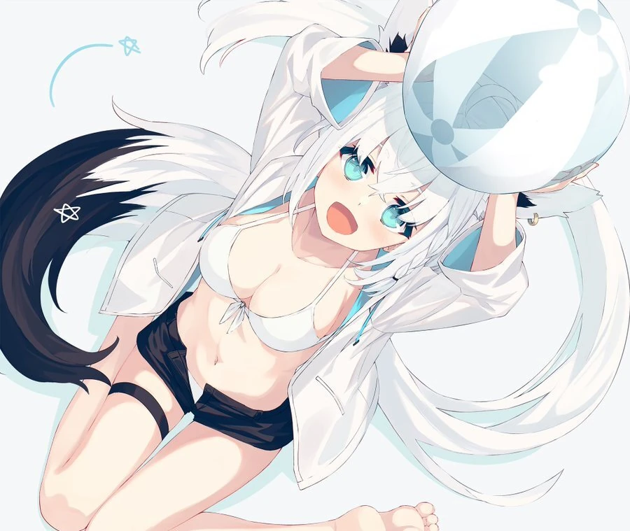 hololive Summer Illustration<br>by Nagishiro Mito