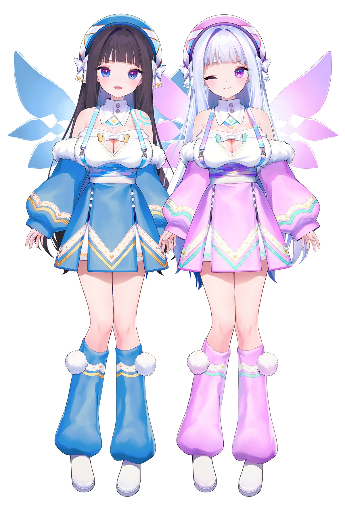 Ailene and Mailene Debut Illustration<br>by Ainy