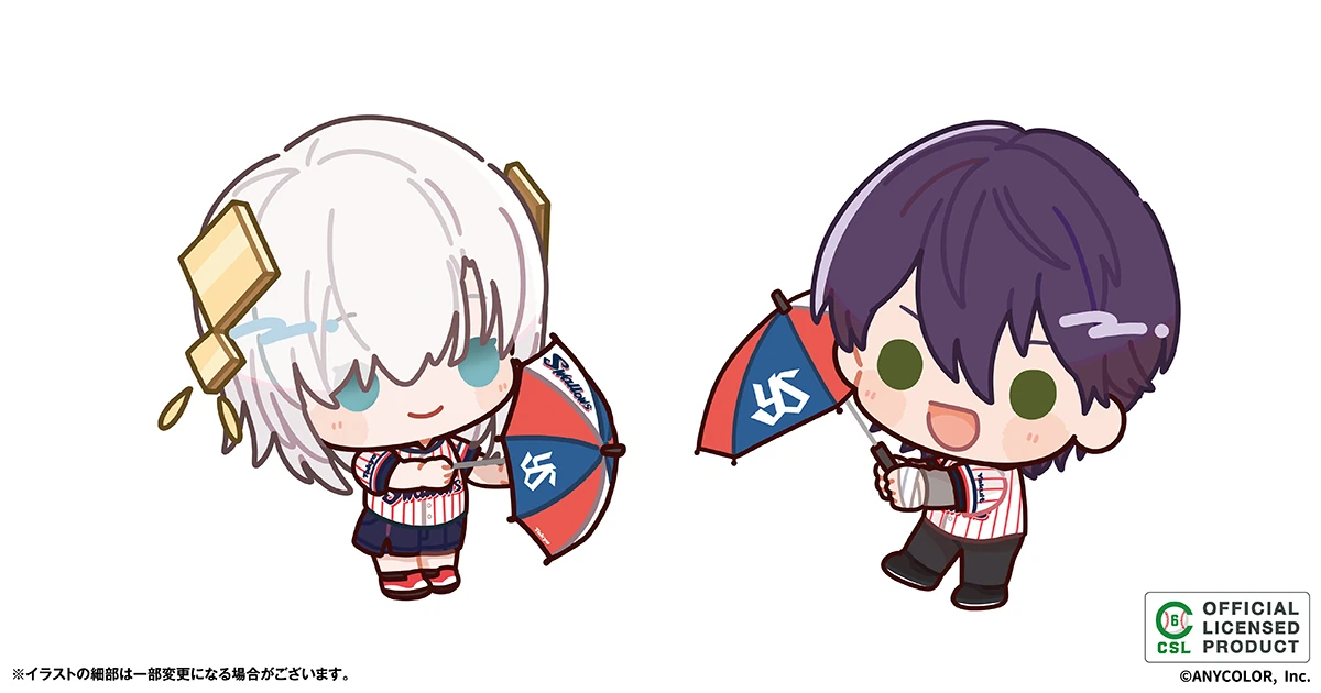 Central League Collaboration, chibi illustration by Ttoomam