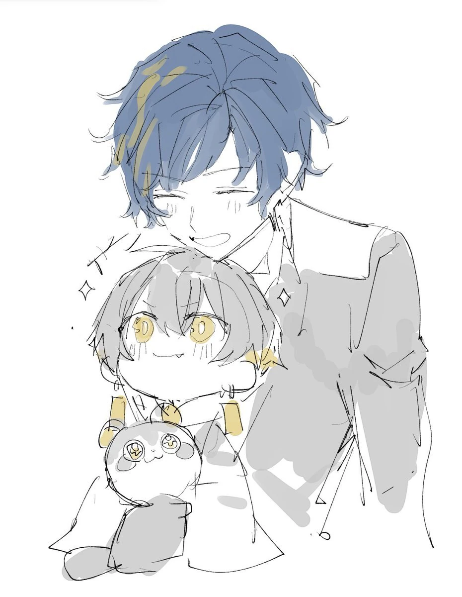 Astel Leda and Yatogami Fuma<br>by sakusya2