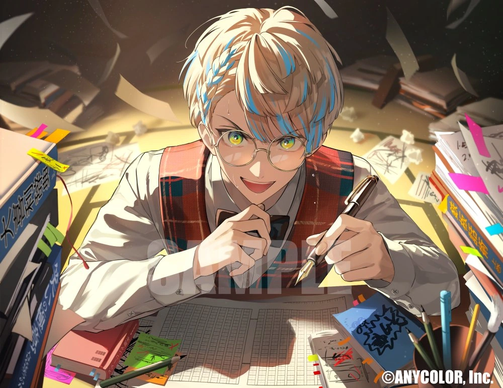 Tensai Cover Illustration<br>by Komichi Sako