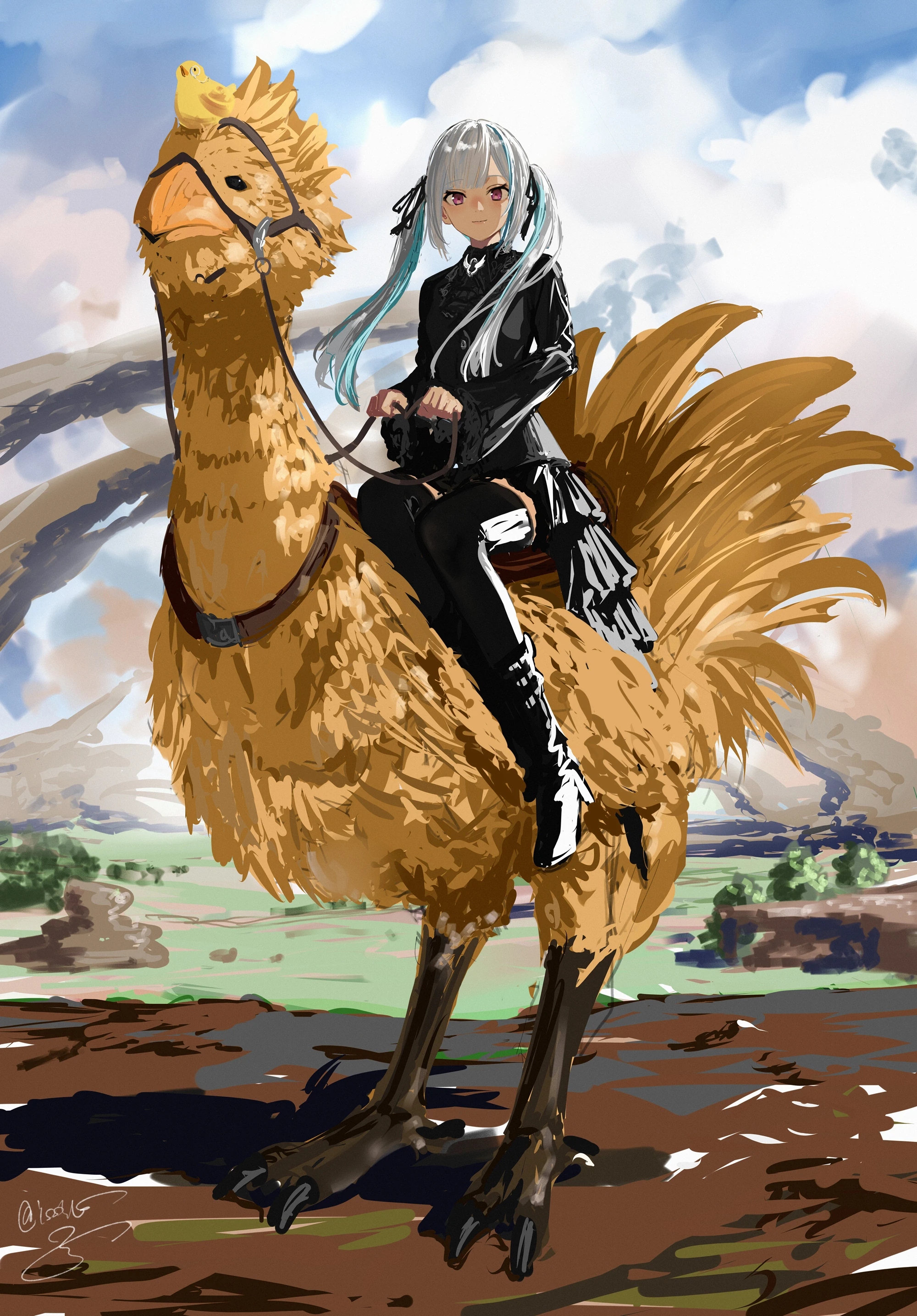 Final Fantasy XV Illustration<br>by Issiki