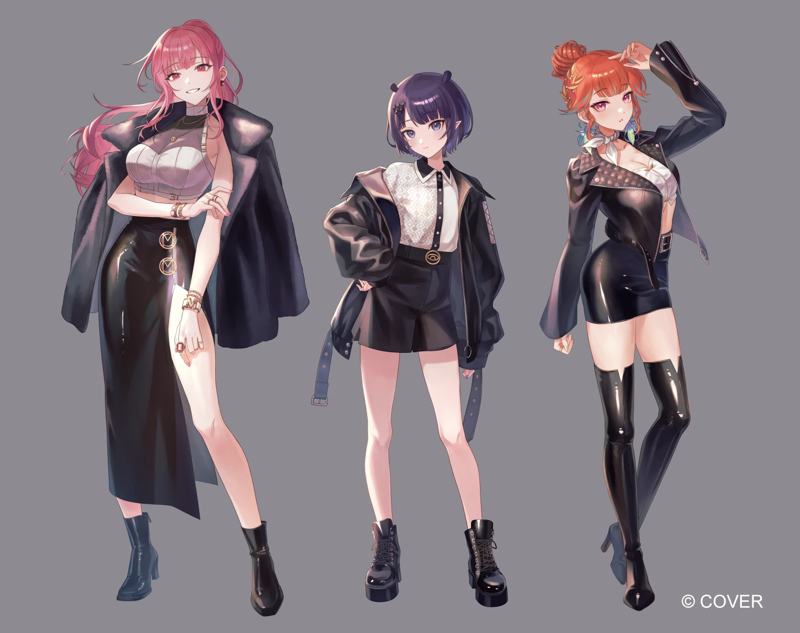 hololive English In Monotones Merch by Ryuko Sawada