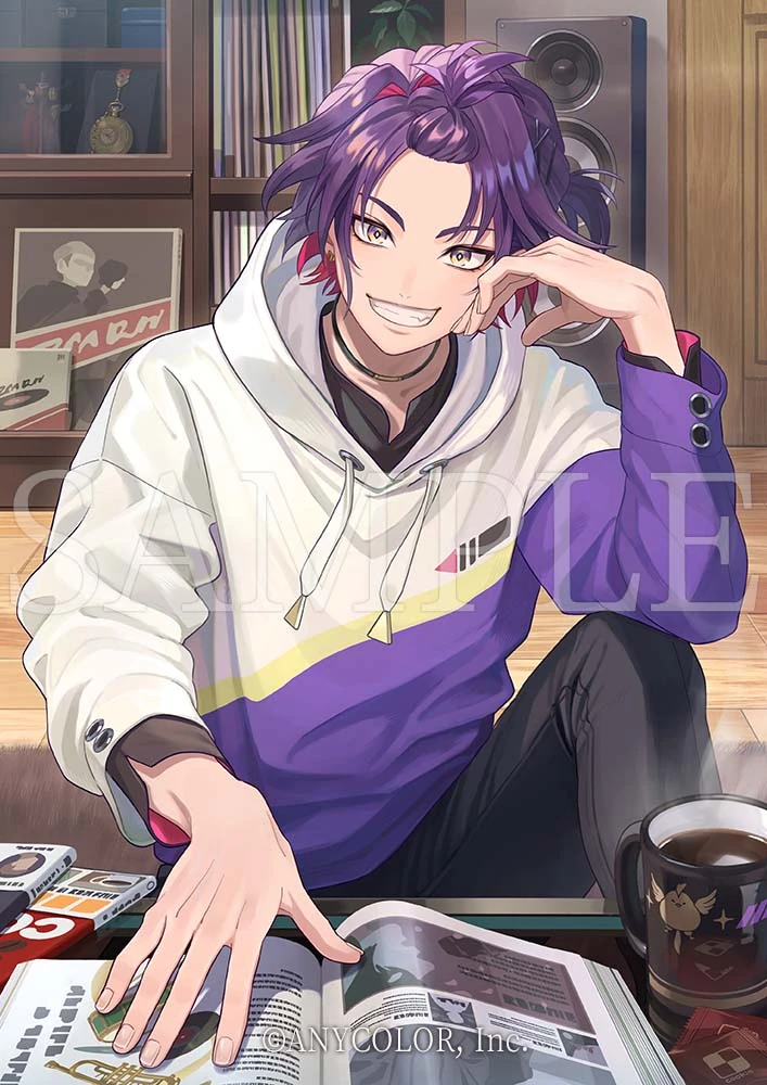 NIJISANJI Sharehouse Voice Illustration by Otton