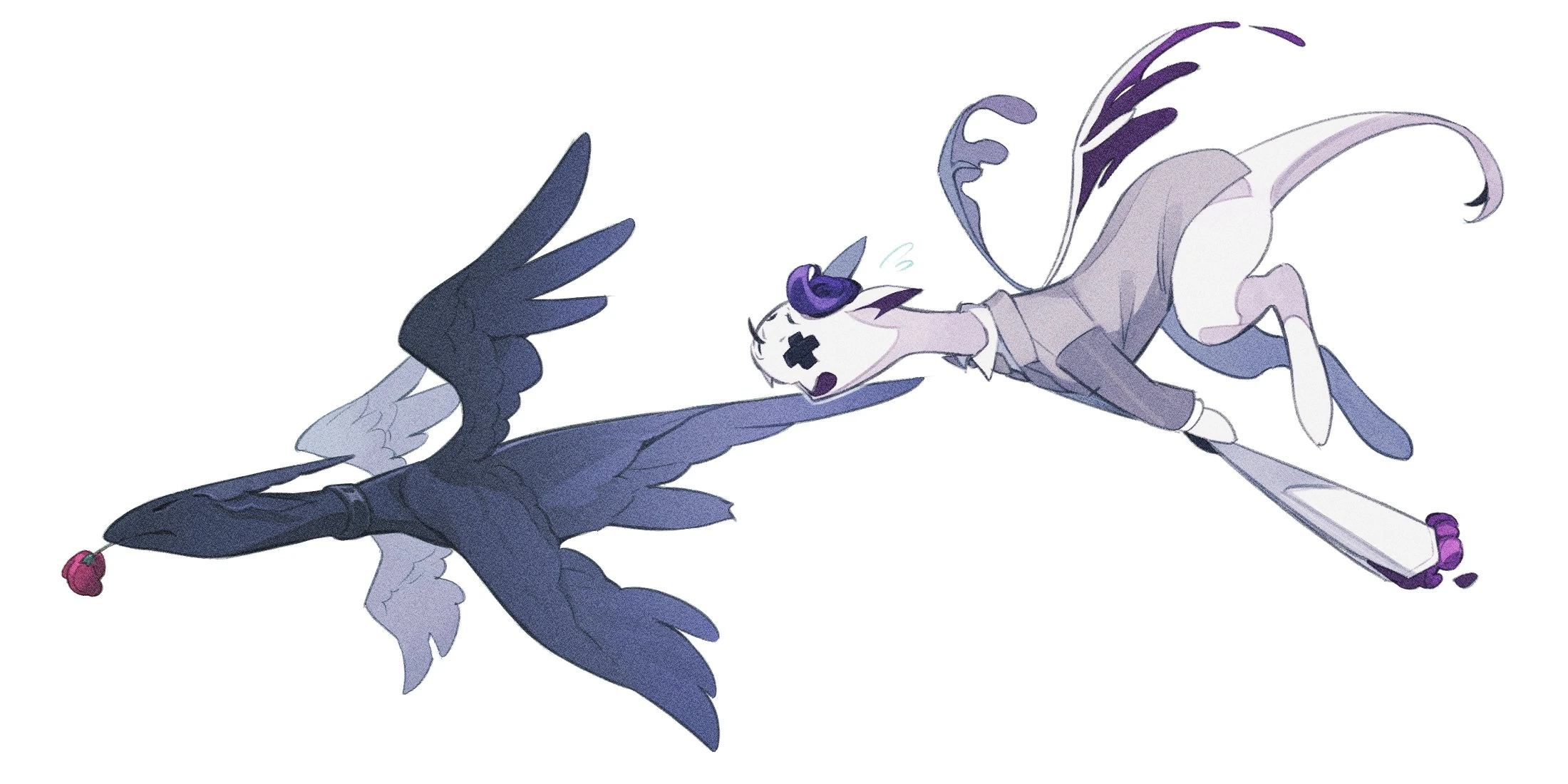 Pikl and Ember by Kamamesigogo Maru