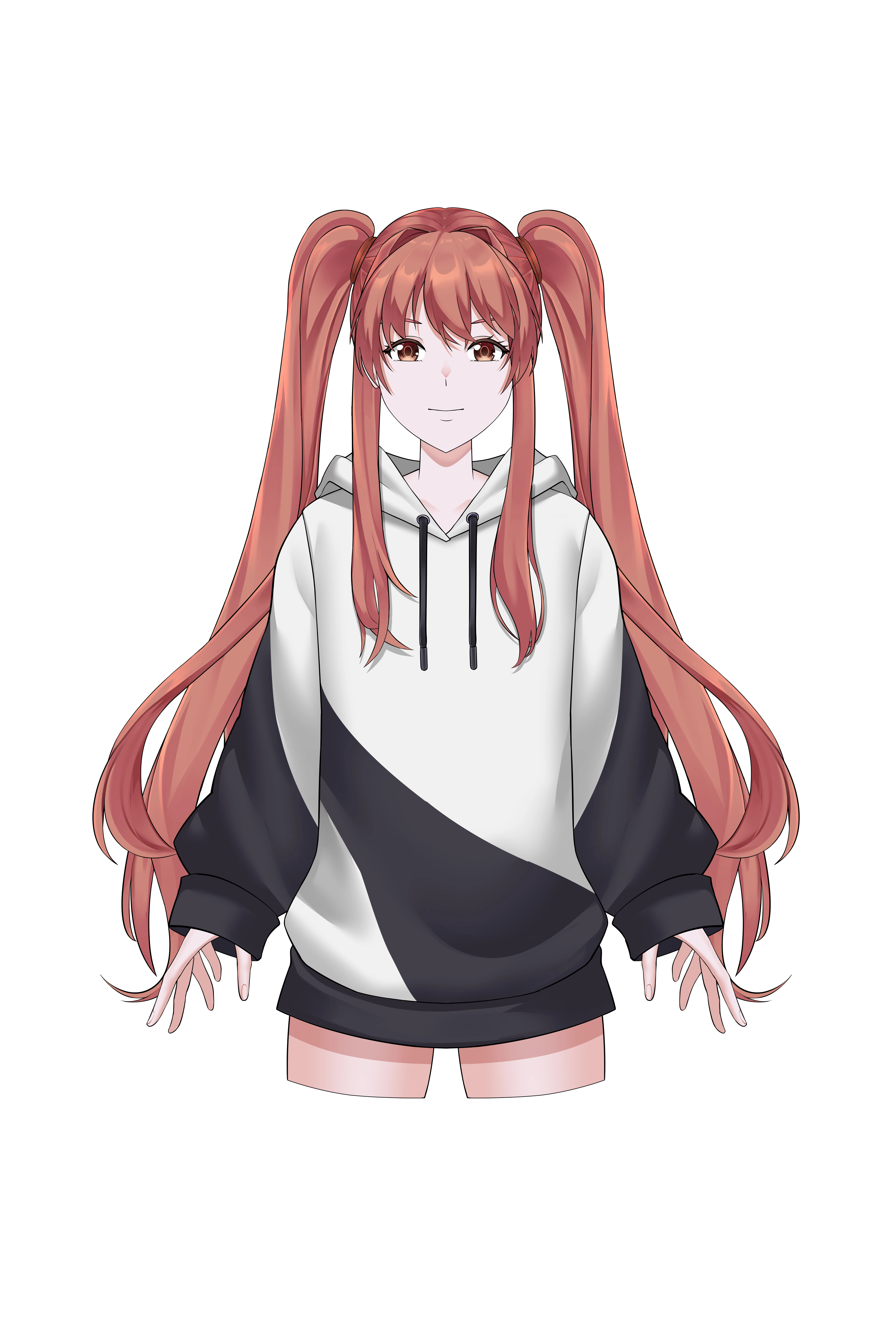 One of Ronika's alternative outfits - Hoodie