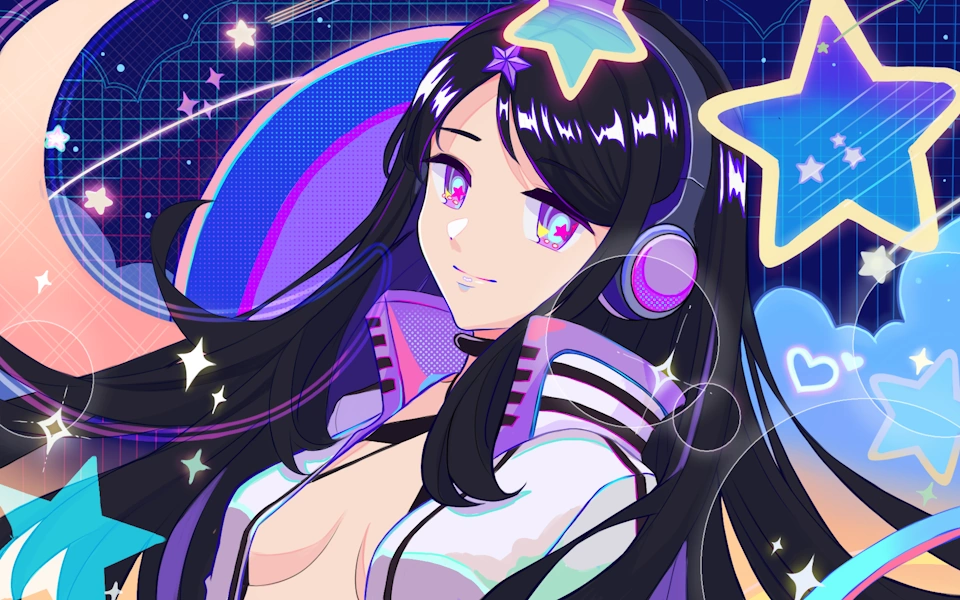 SuperKimVT's Twitch banner (by Faichu)