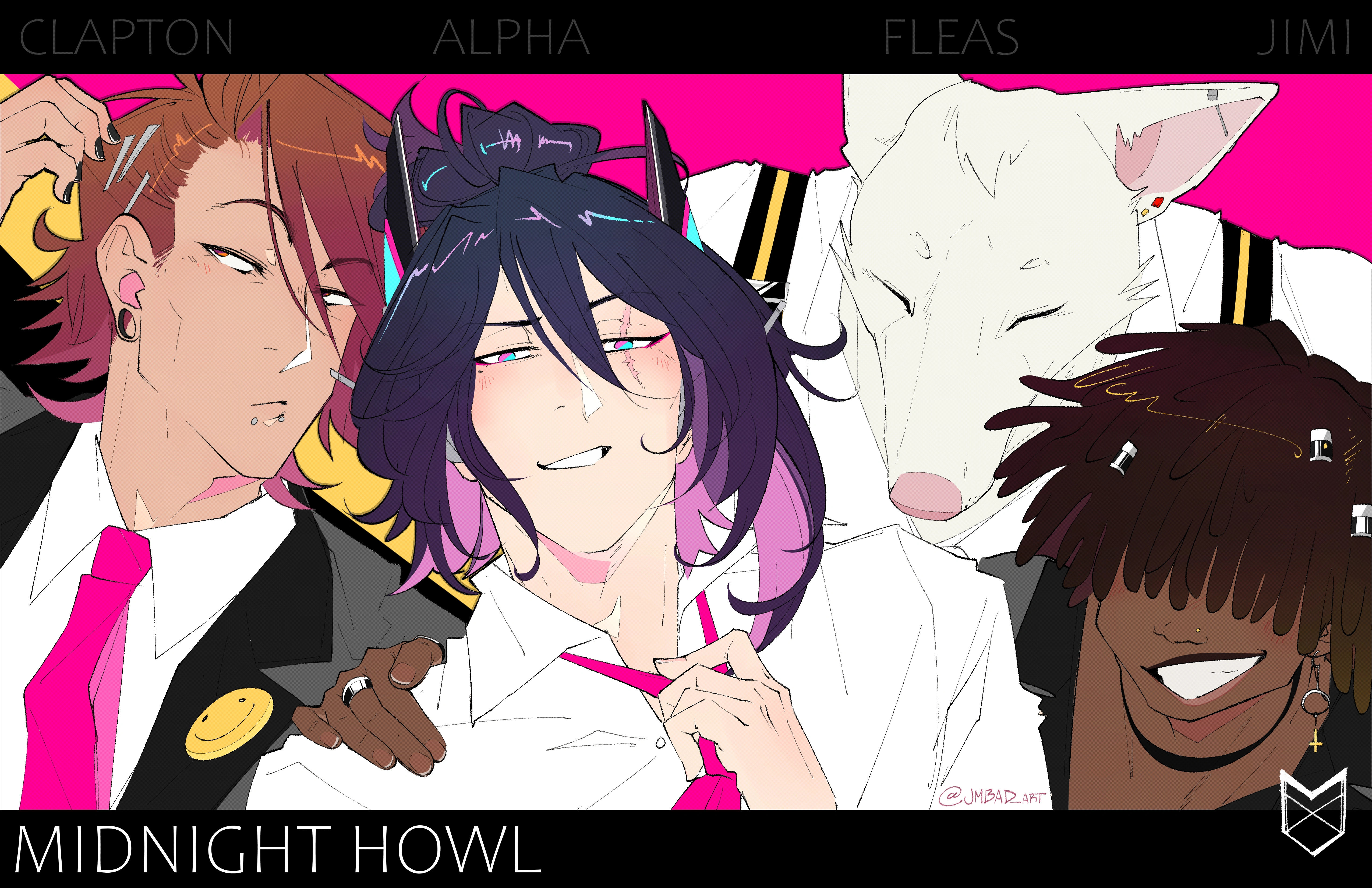 Midnight Howl debut EP band photo