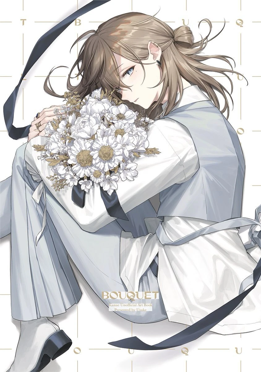 BOUQUET Artbook Cover Illustration<br>by U-suke