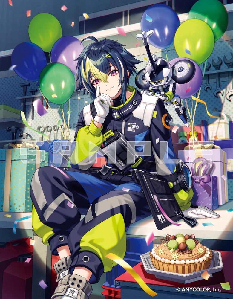 Birthday Goods & Voice 2025 Illustration by Michia