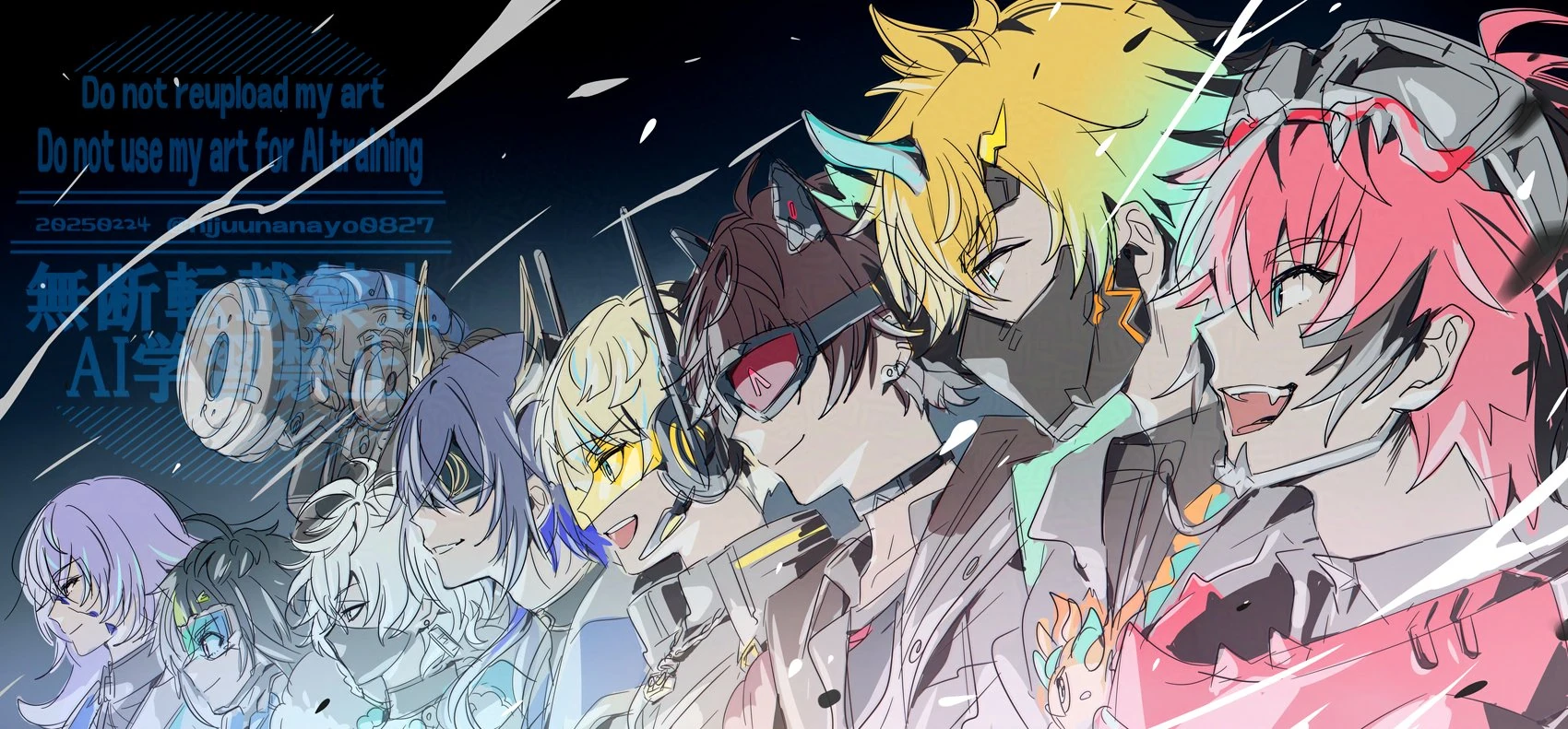 MECHATU-A 3D Model Announcement Commemorative Illustration<br>by Ninahachi
