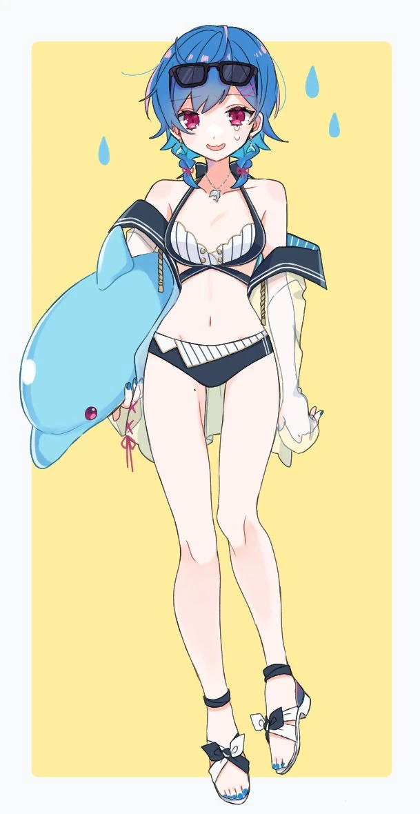 Chigusa in Swimsuit by Harunpi