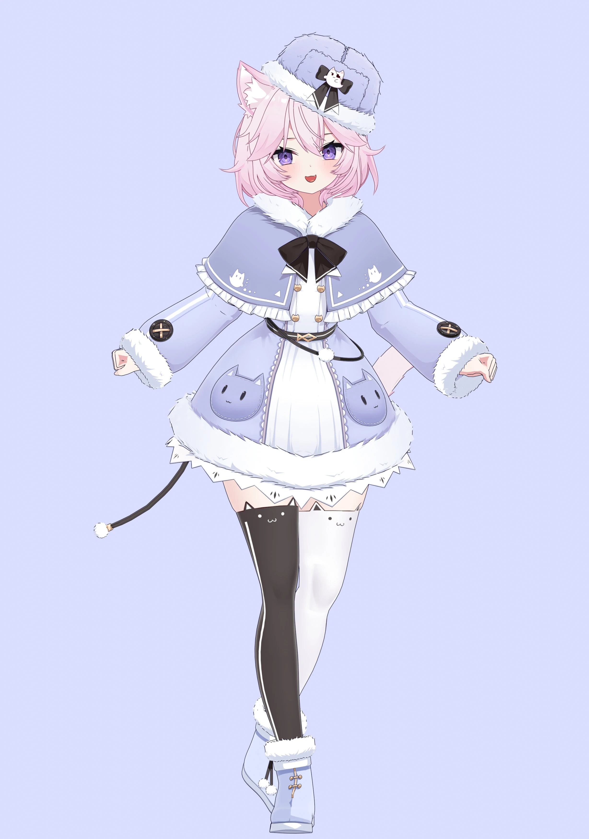 Nyanners Winter 3D Model