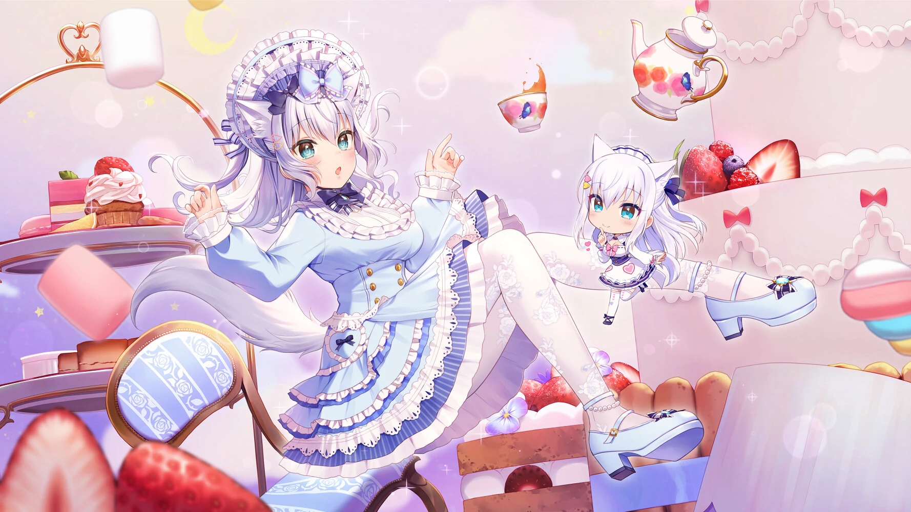 Mix Syrup Illustration<br>by Momoshiki