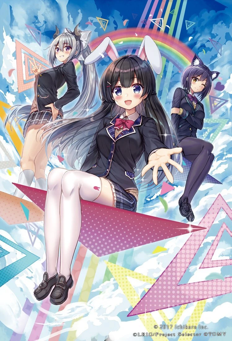 Unrealistic Card for WIXOSS "JK-gumi Dream Triangle"<br>by Akabane