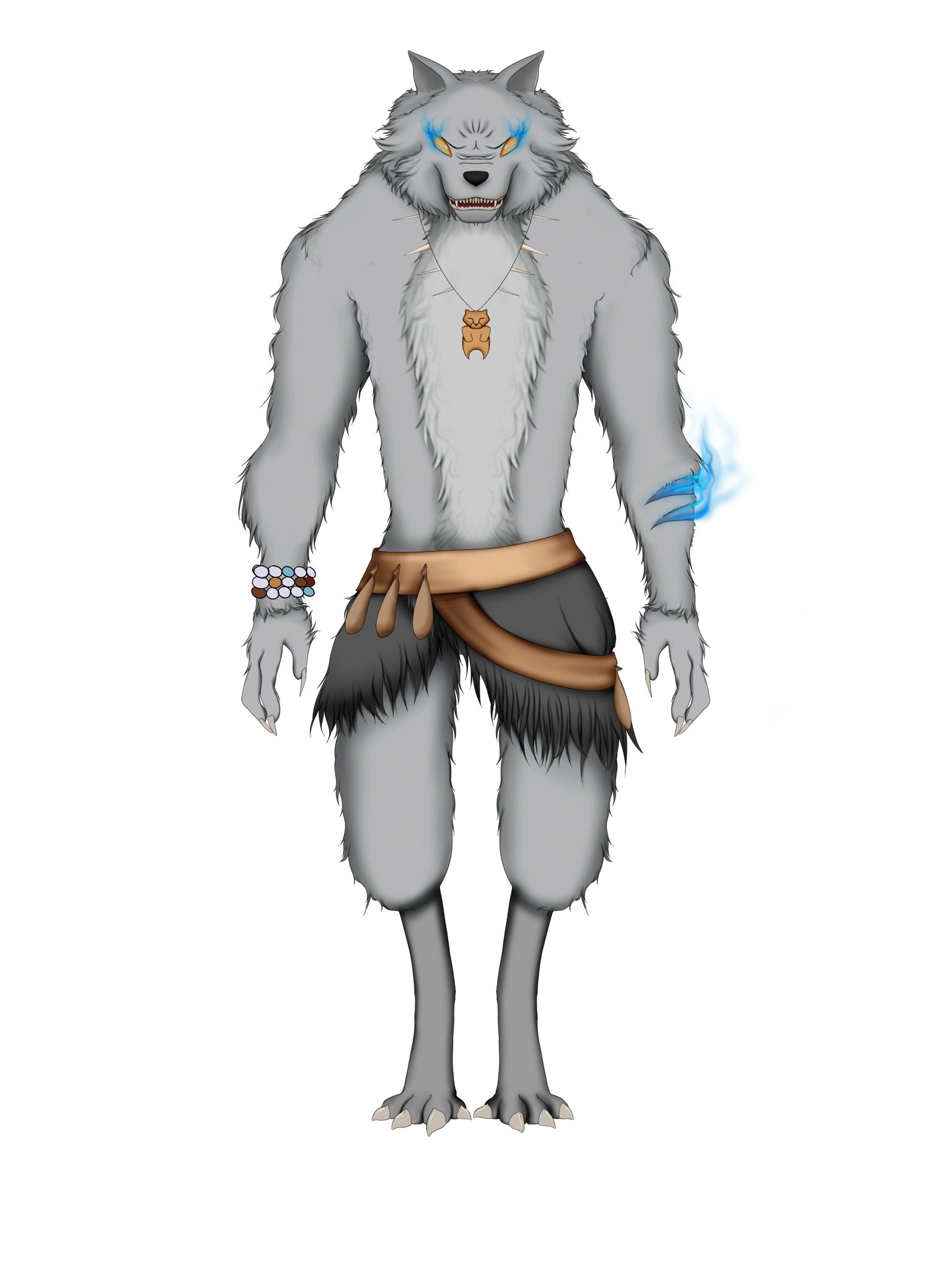 ShamanicWolf Werewolf Form