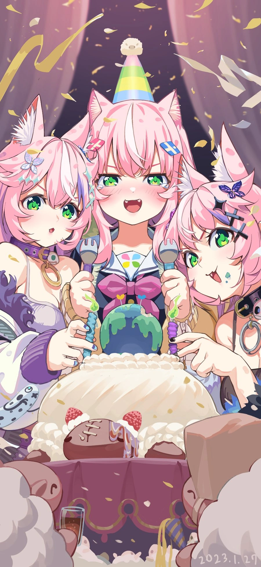 2023 Birthday Illustration<br>by iltusa