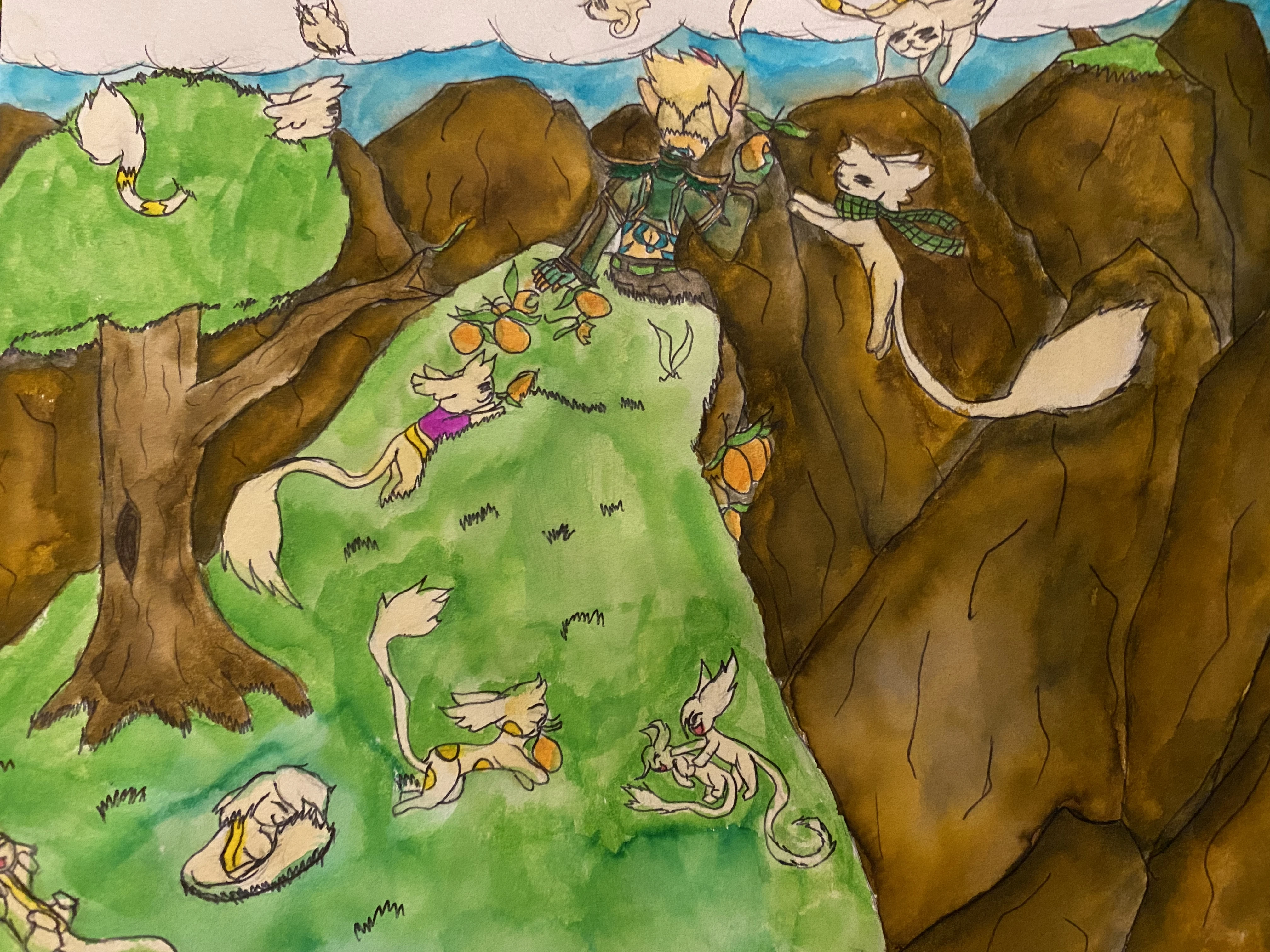 Fanart by narwhallbean