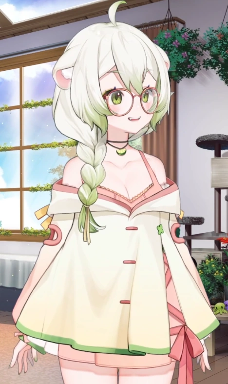 With spectacles