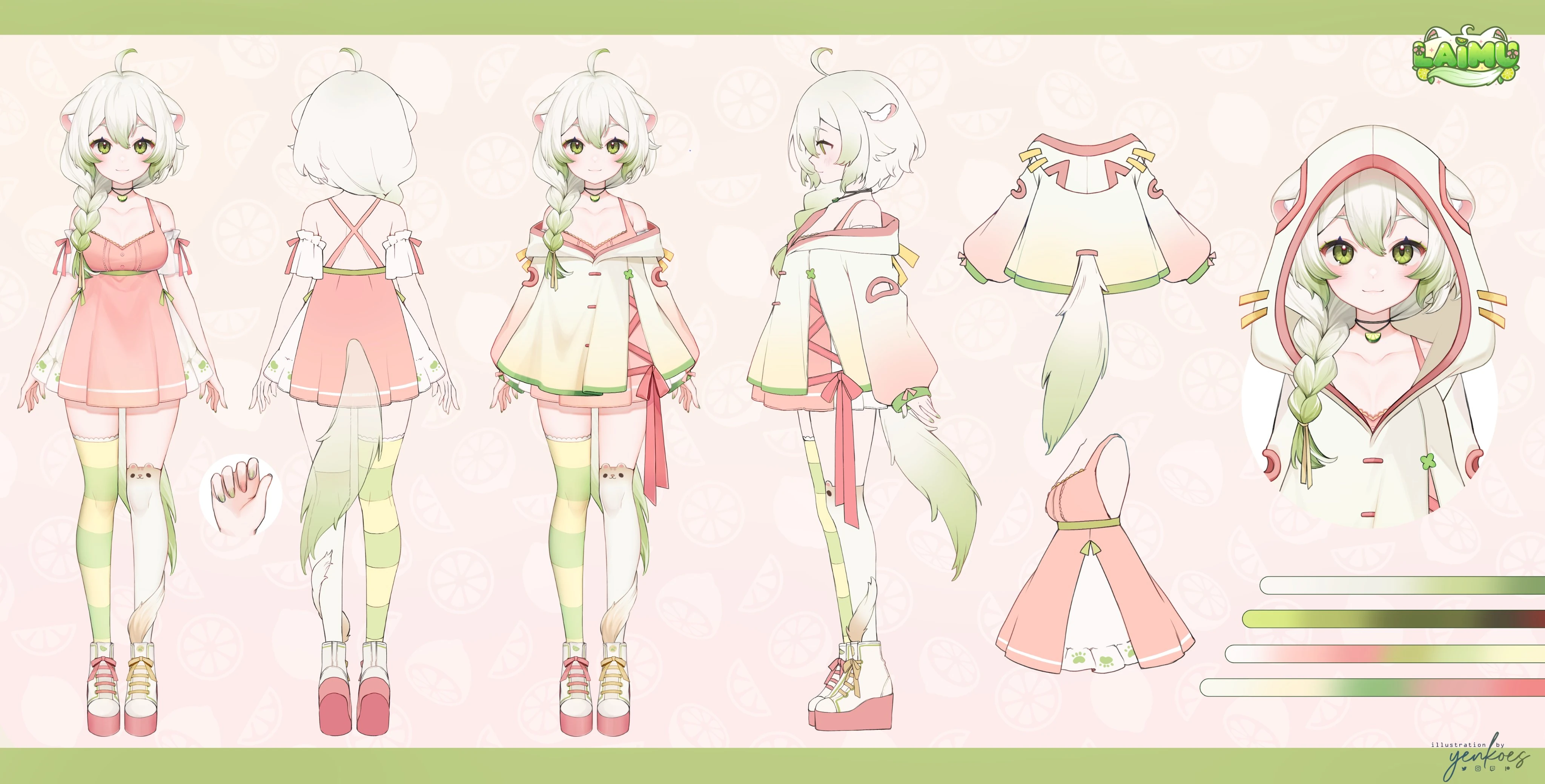 Hoodie Reference Sheet