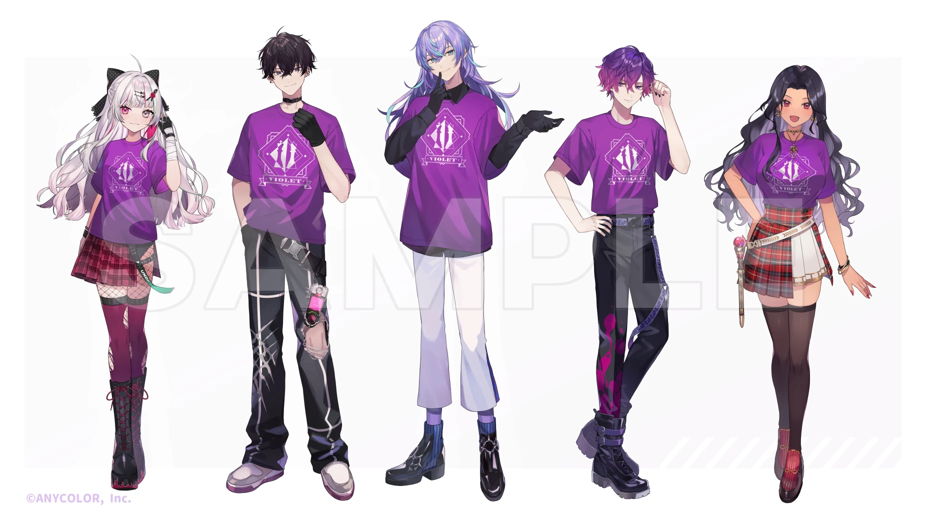 NijiFes 2023 Purple Class Illustration<br>by Shugao